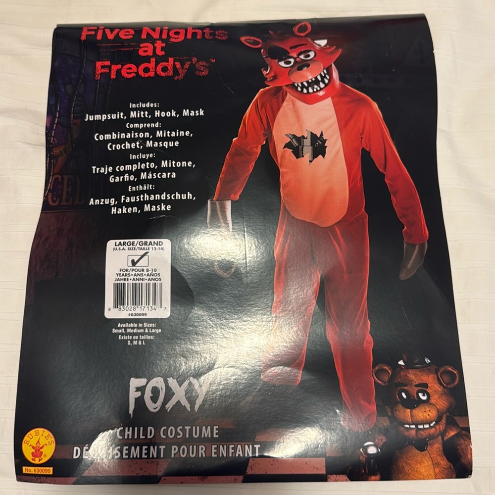 Five nights of Freddy Foxy